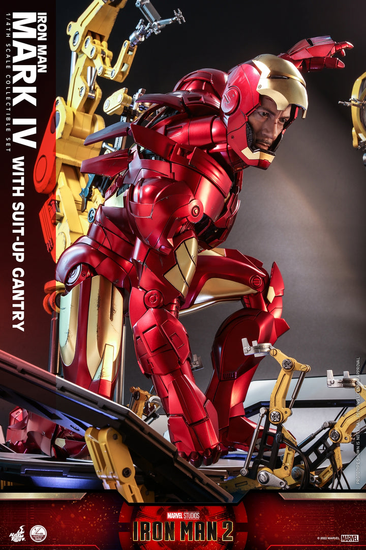 [Pre-Order] Hot Toys - ACS012 - Iron Man 2 - 1/4th scale Suit-Up Gantry Collectible