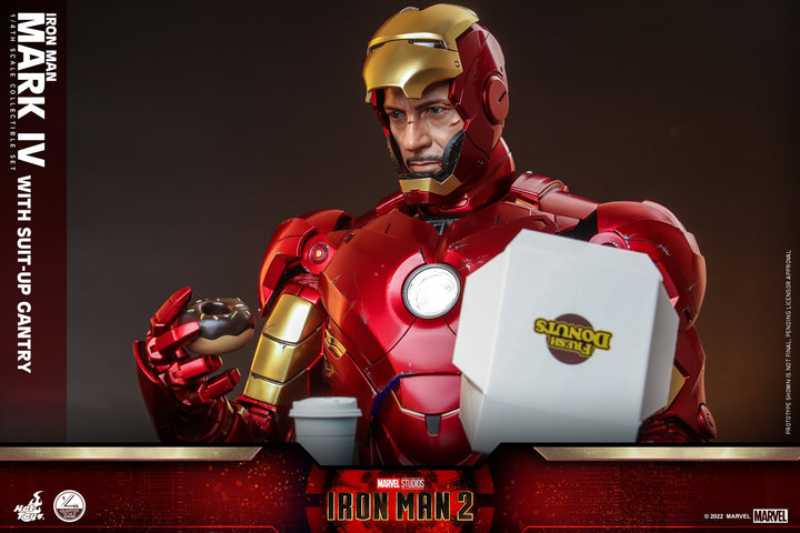 [Pre-Order] Hot Toys - ACS012 - Iron Man 2 - 1/4th scale Suit-Up Gantry Collectible