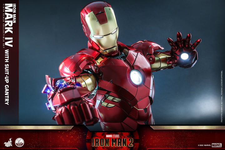 [Pre-Order] Hot Toys - ACS012 - Iron Man 2 - 1/4th scale Suit-Up Gantry Collectible