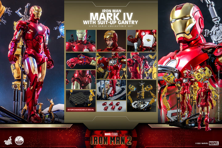 [Pre-Order] Hot Toys - ACS012 - Iron Man 2 - 1/4th scale Suit-Up Gantry Collectible