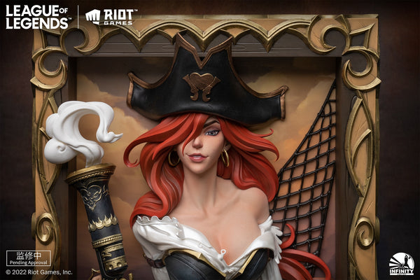 [Pre-Order] Infinity Studio League of Legends: The Bounty Hunter-Miss Fortune 3D photo frame