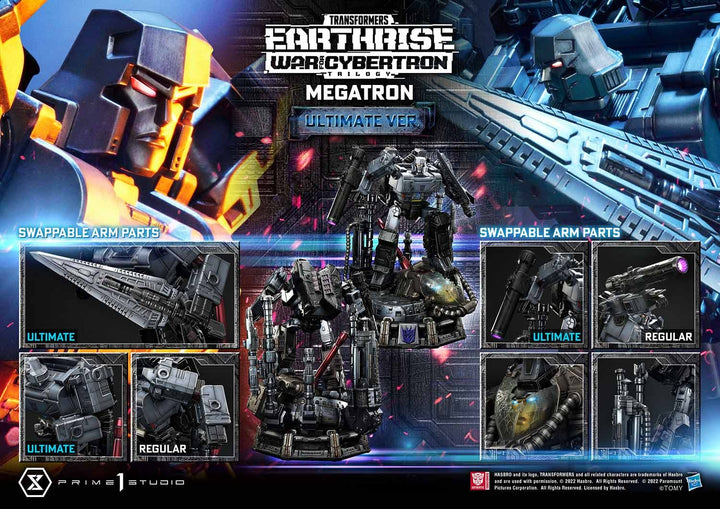 [Pre-Order] PRIME1 STUDIO - PMTF-06 MEGATRON (TRANSFORMERS WAR FOR CYBERTRON)