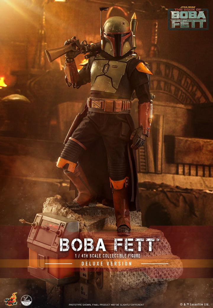 [Pre-Order] Hot Toys - QS022 - Star Wars: The Book Of Boba Fett - 1/4th scale Boba Fett Collectible Figure