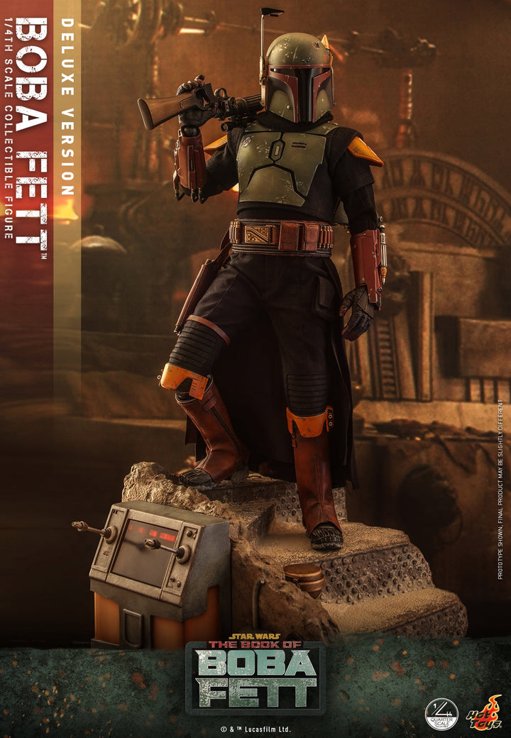 [Pre-Order] Hot Toys - QS022 - Star Wars: The Book Of Boba Fett - 1/4th scale Boba Fett Collectible Figure