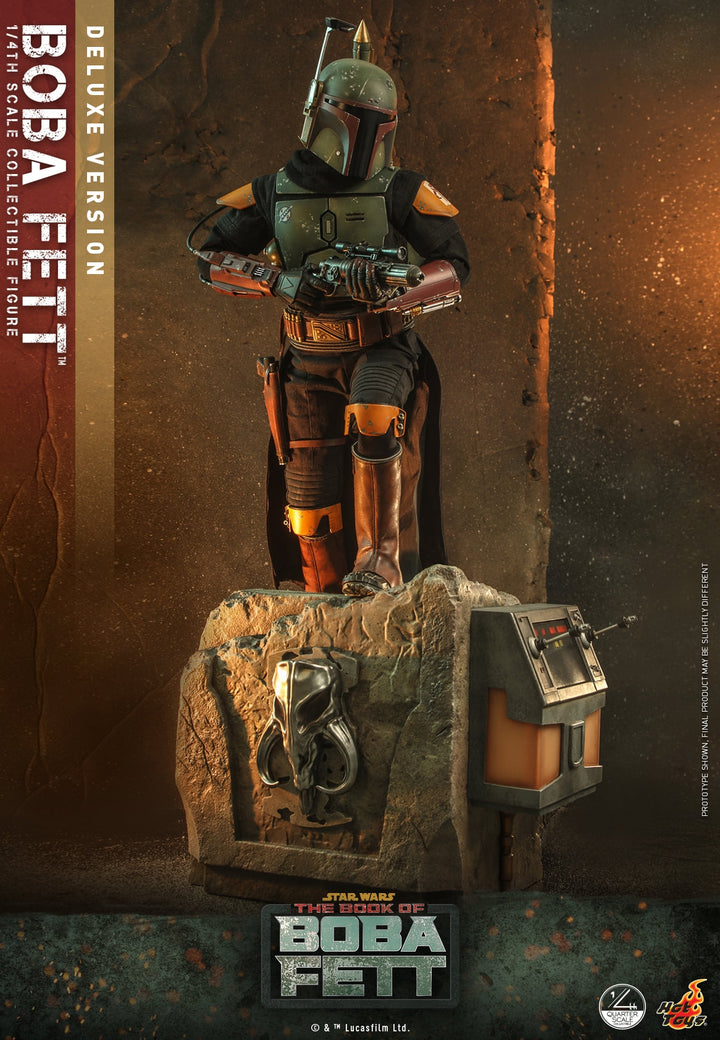 [Pre-Order] Hot Toys - QS022 - Star Wars: The Book Of Boba Fett - 1/4th scale Boba Fett Collectible Figure