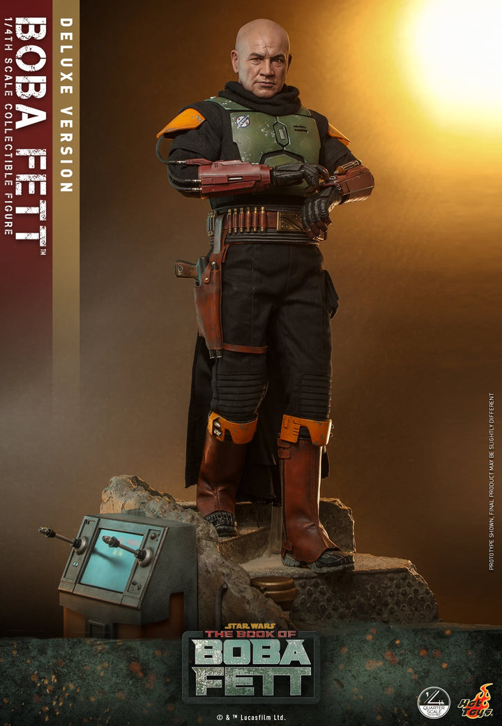 [Pre-Order] Hot Toys - QS022 - Star Wars: The Book Of Boba Fett - 1/4th scale Boba Fett Collectible Figure