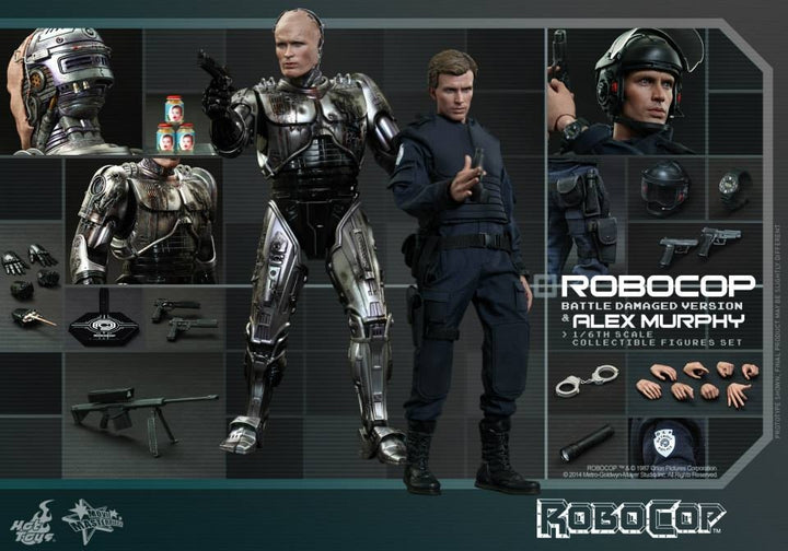 Robocop (battle Damaged Version) & Alex Murphy