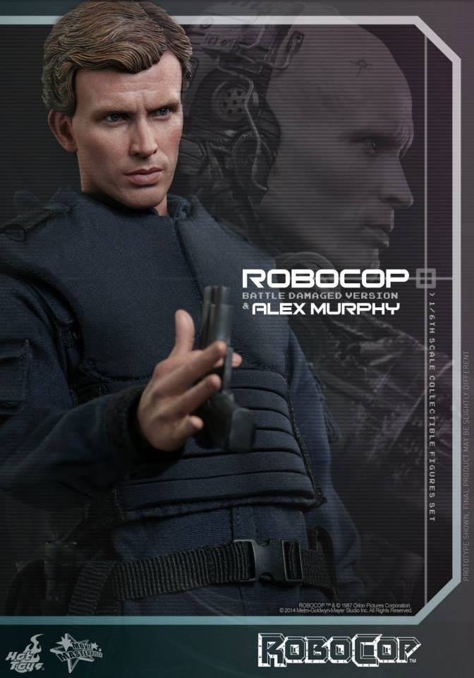 Robocop (battle Damaged Version) & Alex Murphy