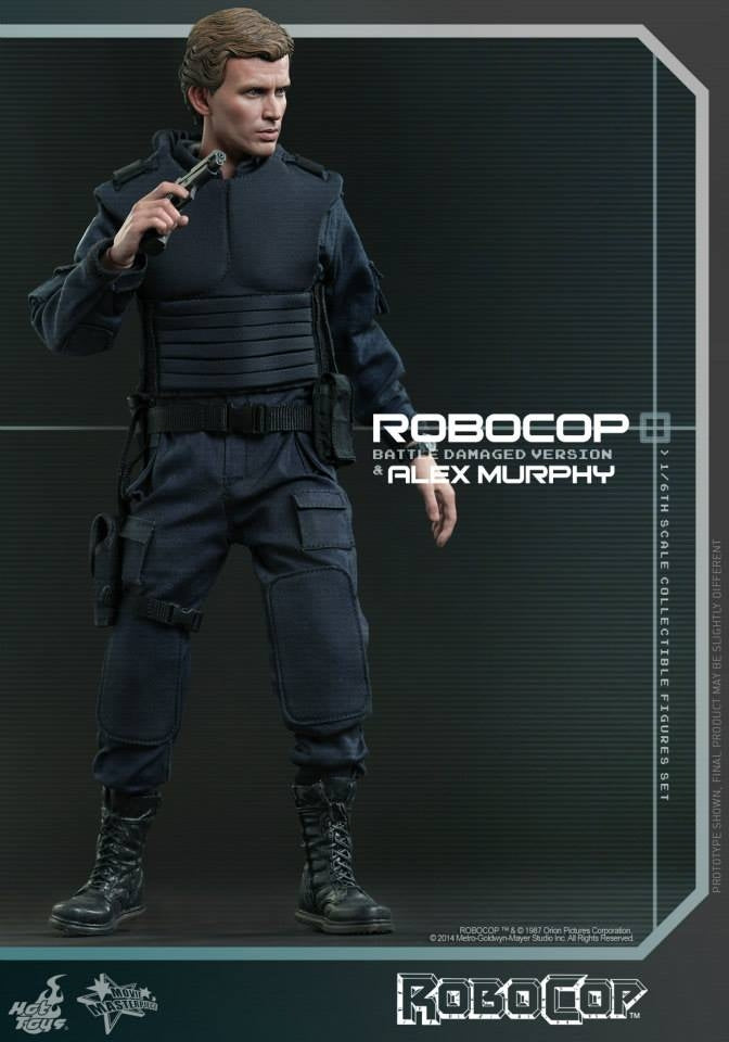 Robocop (battle Damaged Version) & Alex Murphy