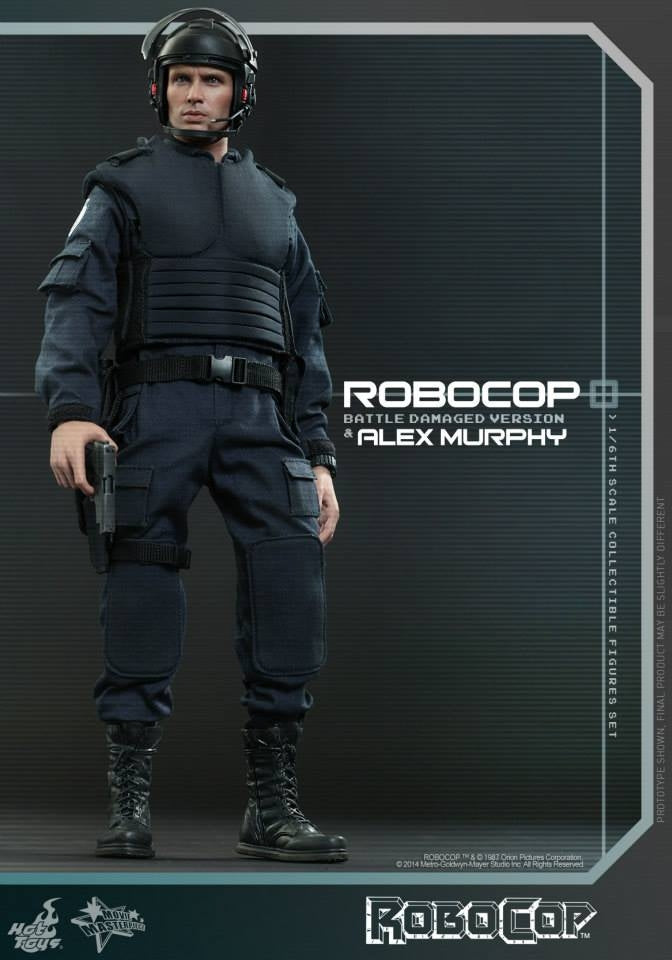 Robocop (battle Damaged Version) & Alex Murphy