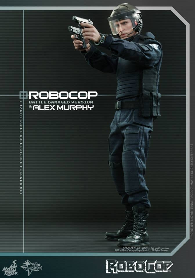 Robocop (battle Damaged Version) & Alex Murphy