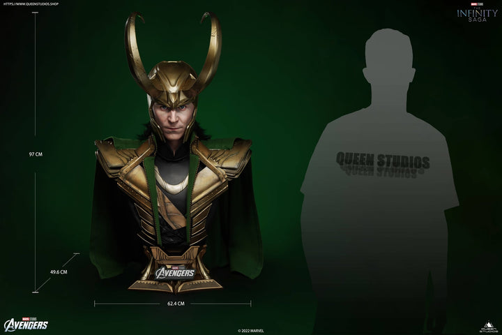 Queen Studios -Loki Life-size Bust