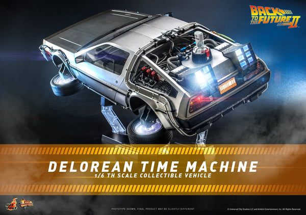 Hot Toys - MMS636 - Back to the Future II - 1/6th scale DeLorean Time Machine Collectible Vehicle