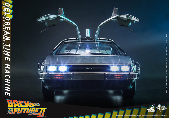 Hot Toys - MMS636 - Back to the Future II - 1/6th scale DeLorean Time Machine Collectible Vehicle