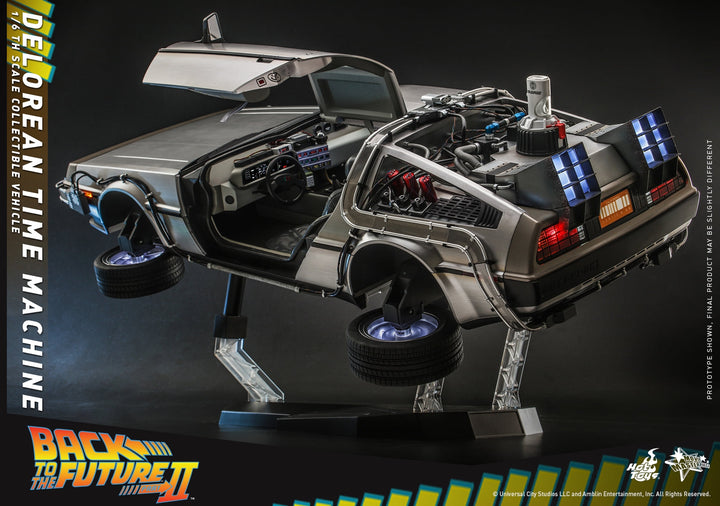 Hot Toys - MMS636 - Back to the Future II - 1/6th scale DeLorean Time Machine Collectible Vehicle