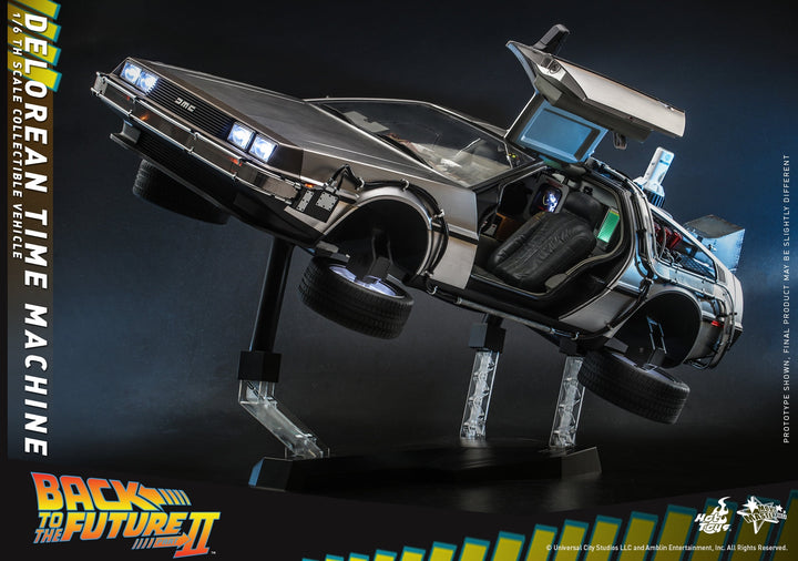 Hot Toys - MMS636 - Back to the Future II - 1/6th scale DeLorean Time Machine Collectible Vehicle