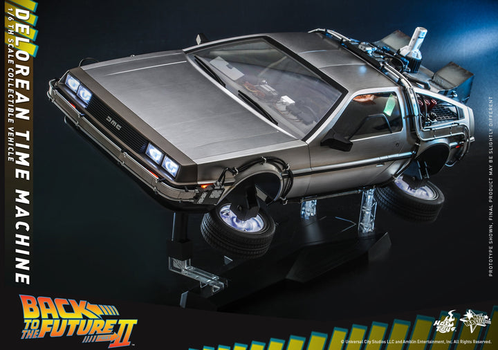 Hot Toys - MMS636 - Back to the Future II - 1/6th scale DeLorean Time Machine Collectible Vehicle