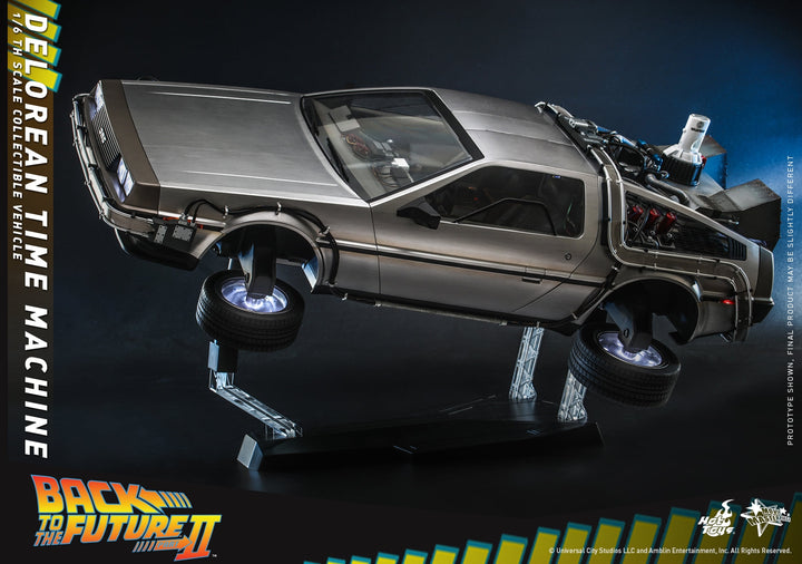 Hot Toys - MMS636 - Back to the Future II - 1/6th scale DeLorean Time Machine Collectible Vehicle