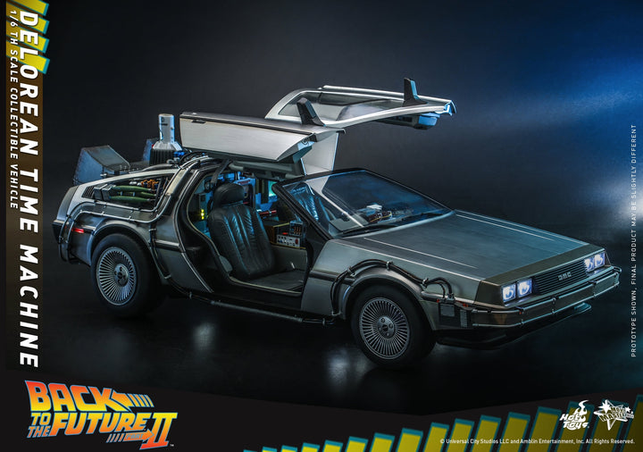 Hot Toys - MMS636 - Back to the Future II - 1/6th scale DeLorean Time Machine Collectible Vehicle