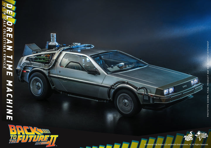 Hot Toys - MMS636 - Back to the Future II - 1/6th scale DeLorean Time Machine Collectible Vehicle