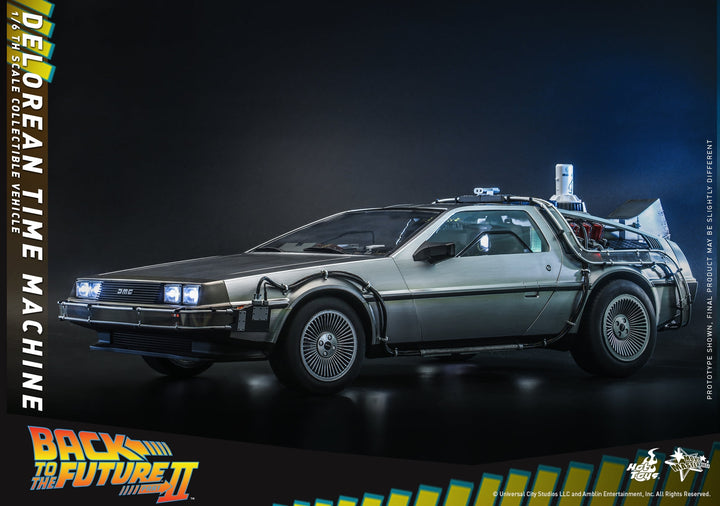 Hot Toys - MMS636 - Back to the Future II - 1/6th scale DeLorean Time Machine Collectible Vehicle