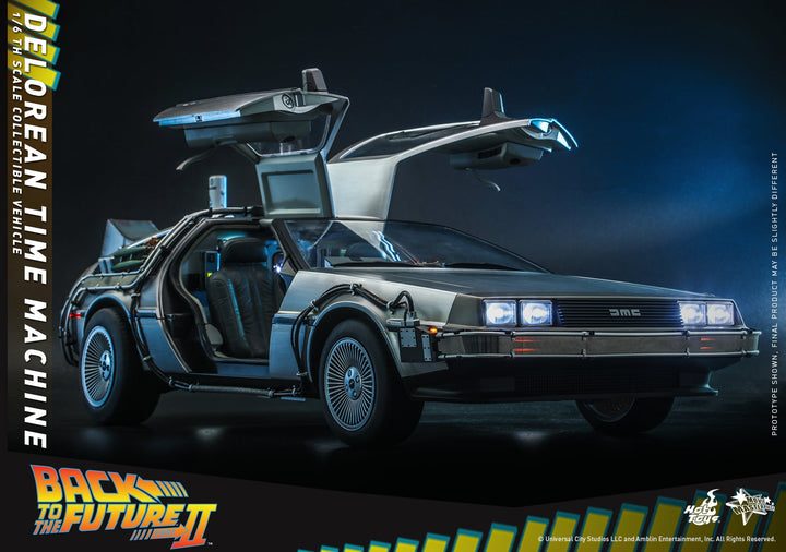 Hot Toys - MMS636 - Back to the Future II - 1/6th scale DeLorean Time Machine Collectible Vehicle