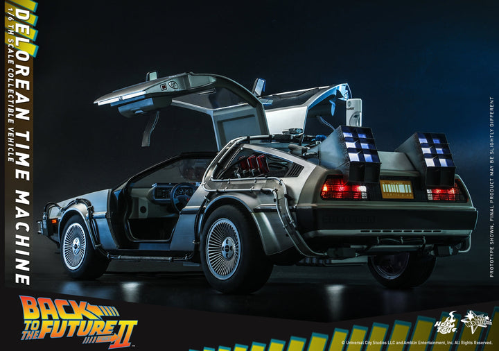 Hot Toys - MMS636 - Back to the Future II - 1/6th scale DeLorean Time Machine Collectible Vehicle