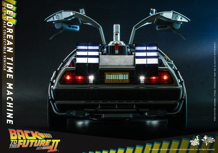 Hot Toys - MMS636 - Back to the Future II - 1/6th scale DeLorean Time Machine Collectible Vehicle