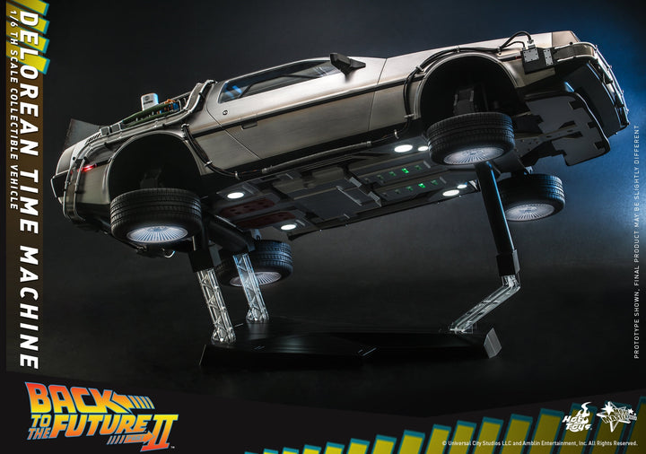 Hot Toys - MMS636 - Back to the Future II - 1/6th scale DeLorean Time Machine Collectible Vehicle