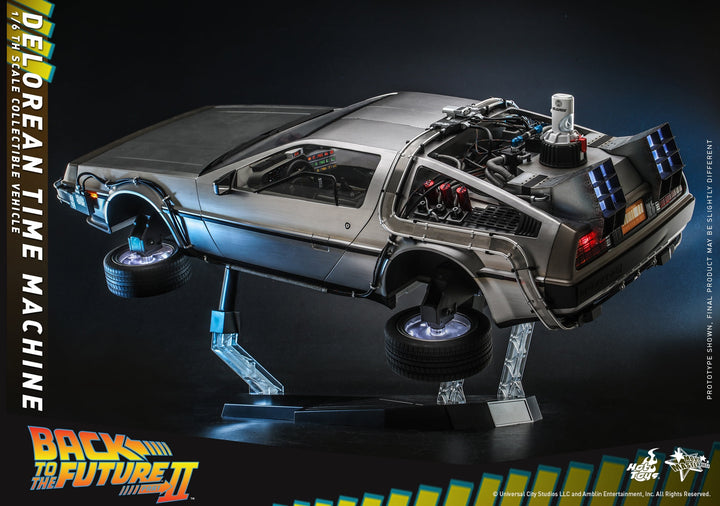 Hot Toys - MMS636 - Back to the Future II - 1/6th scale DeLorean Time Machine Collectible Vehicle