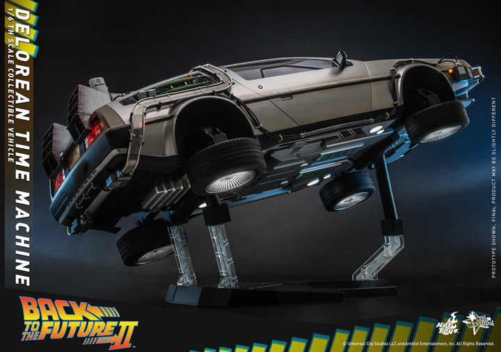 Hot Toys - MMS636 - Back to the Future II - 1/6th scale DeLorean Time Machine Collectible Vehicle