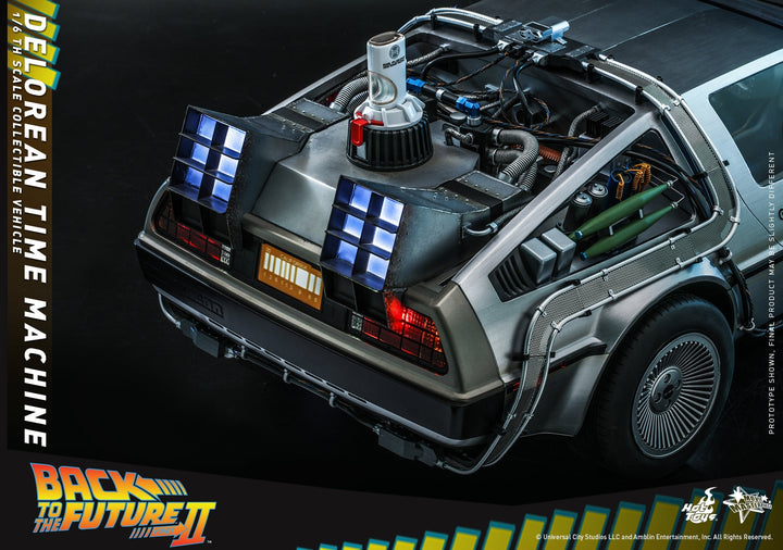 Hot Toys - MMS636 - Back to the Future II - 1/6th scale DeLorean Time Machine Collectible Vehicle