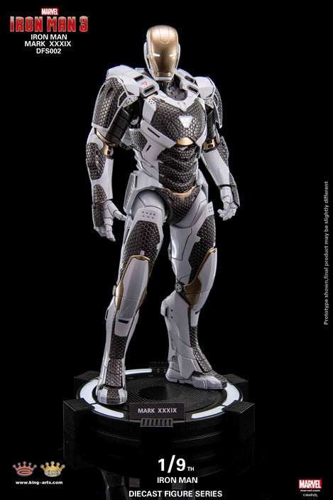 King Arts - 1/9th Diecast Figure Series -  Iron Man Mark39