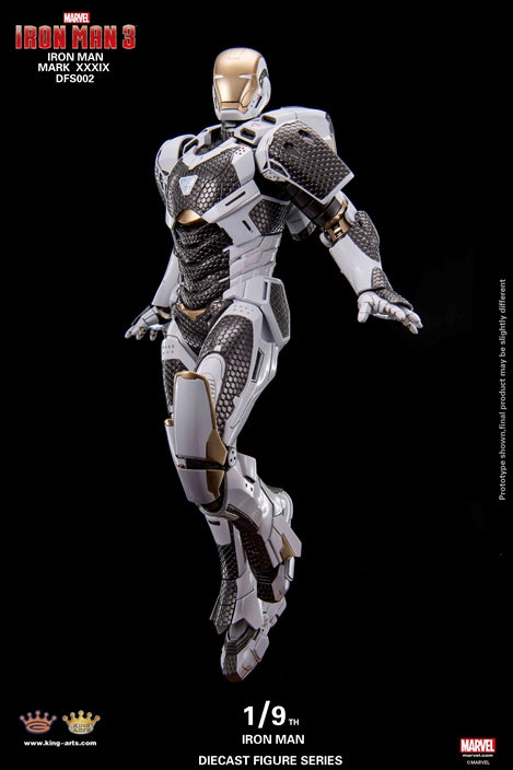 King Arts - 1/9th Diecast Figure Series -  Iron Man Mark39