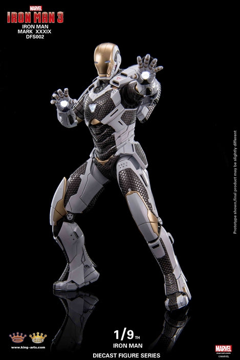 King Arts - 1/9th Diecast Figure Series -  Iron Man Mark39