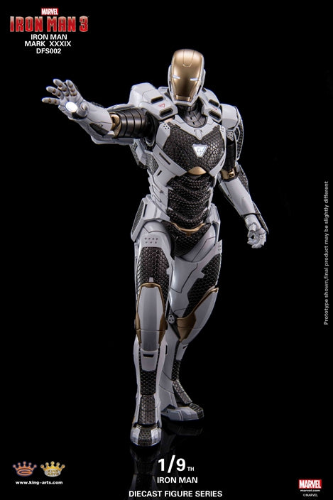 King Arts - 1/9th Diecast Figure Series -  Iron Man Mark39