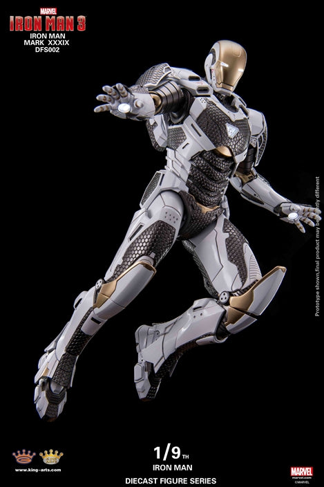 King Arts - 1/9th Diecast Figure Series -  Iron Man Mark39