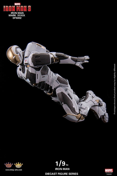 King Arts - 1/9th Diecast Figure Series -  Iron Man Mark39