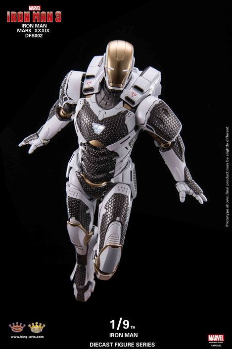 King Arts - 1/9th Diecast Figure Series -  Iron Man Mark39