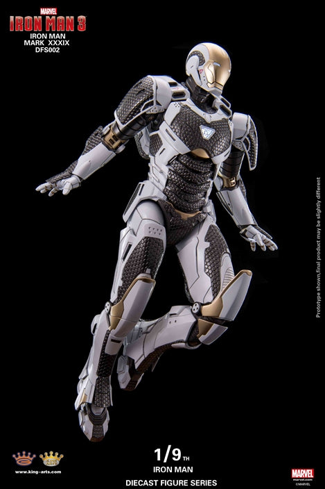 King Arts - 1/9th Diecast Figure Series -  Iron Man Mark39