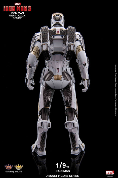 King Arts - 1/9th Diecast Figure Series -  Iron Man Mark39