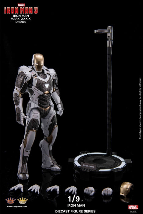 King Arts - 1/9th Diecast Figure Series -  Iron Man Mark39