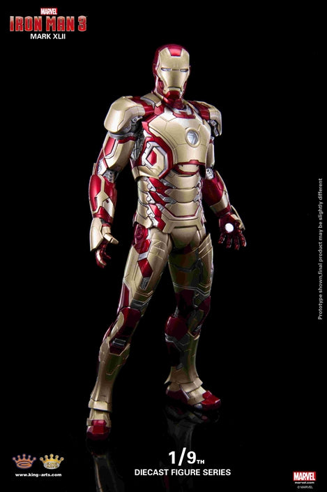 King Arts - 1/9th Diecast Figure Series -  Iron Man Mark 42