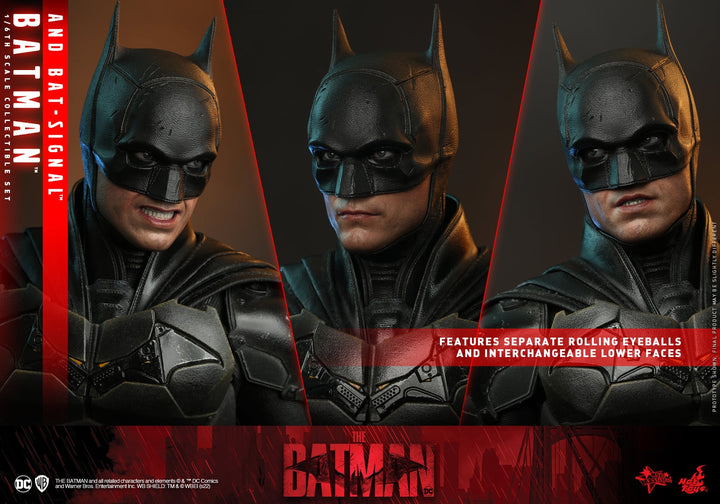 Hot Toys - MMS641 - The Batman - 1/6th scale Batman and Bat-Signal Collectible Set