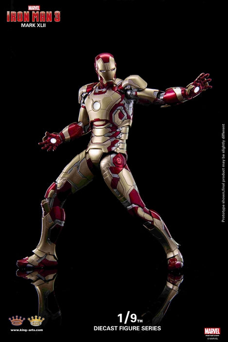 King Arts - 1/9th Diecast Figure Series -  Iron Man Mark 42