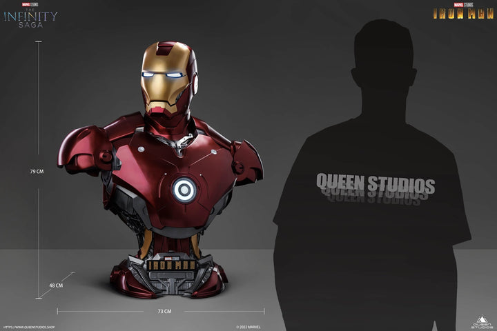 Queen Studios -Iron Man Mark 3 Life-size Bust