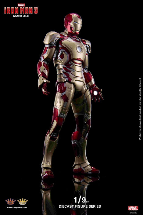 King Arts - 1/9th Diecast Figure Series -  Iron Man Mark 42