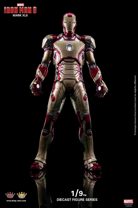 King Arts - 1/9th Diecast Figure Series -  Iron Man Mark 42