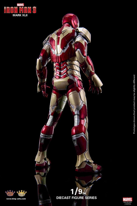 King Arts - 1/9th Diecast Figure Series -  Iron Man Mark 42