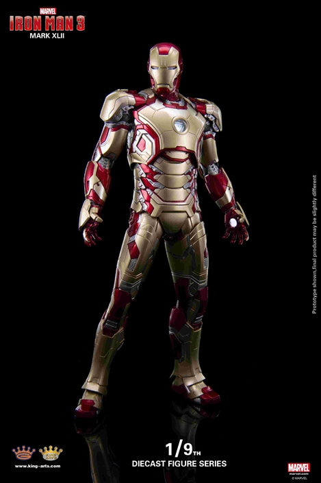 King Arts - 1/9th Diecast Figure Series -  Iron Man Mark 42